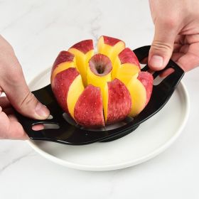 1pc Stainless Steel Apple Cutter, Reusable Apple Corer, Kitchen Apple Divider, Creative Fruit Cutter, Fruit Cutter, Kitchen Gadgets, Kitchen Supp
