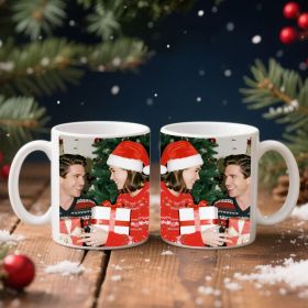 Custom Mug 11oz Christmas Photo Gift - (Must upload the image)